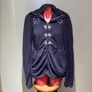 Anthropologie - Saturday Sunday embroidered jacket